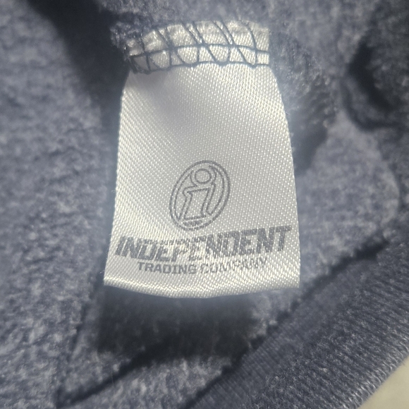 Yeti Logo Pullover Hoodie Blue-Gray Men's Sz M Yeti Coolers Camping Outdoors - Picture 7 of 7